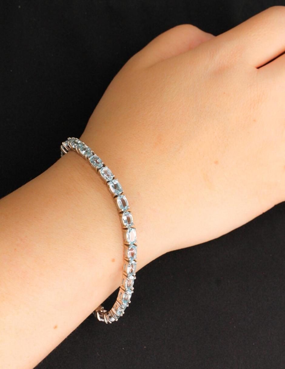 Pulsera Pulsera Tennis Topacios