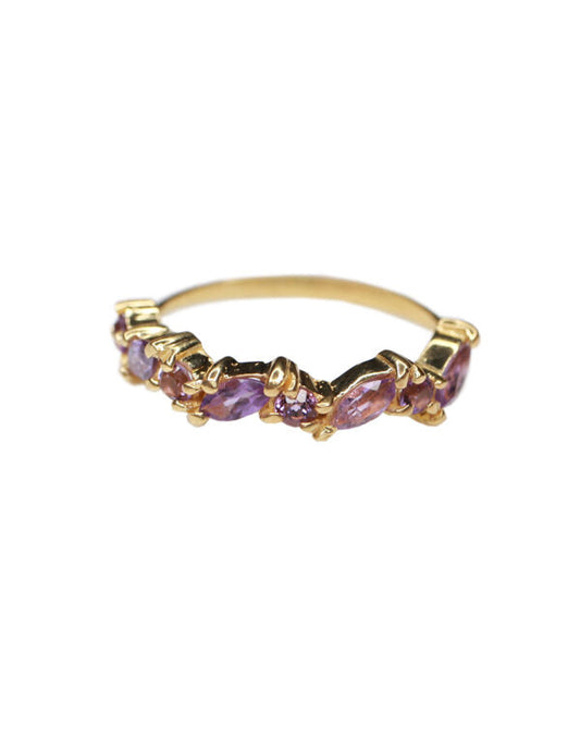 Anillo Ana Amatista plata Sanc Jewelry