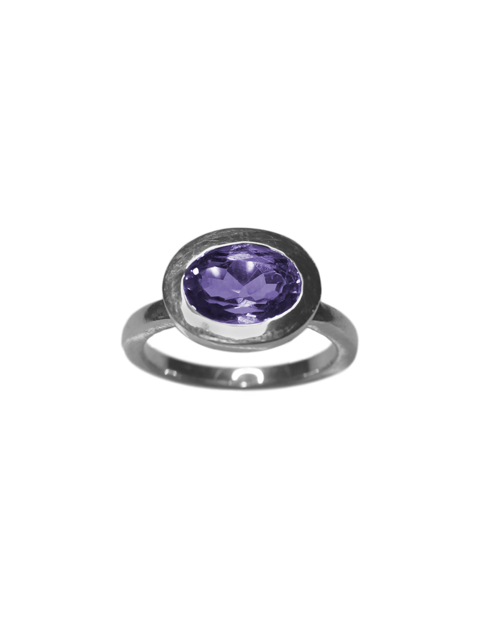 Anillo Bere amatista Sancjewelry