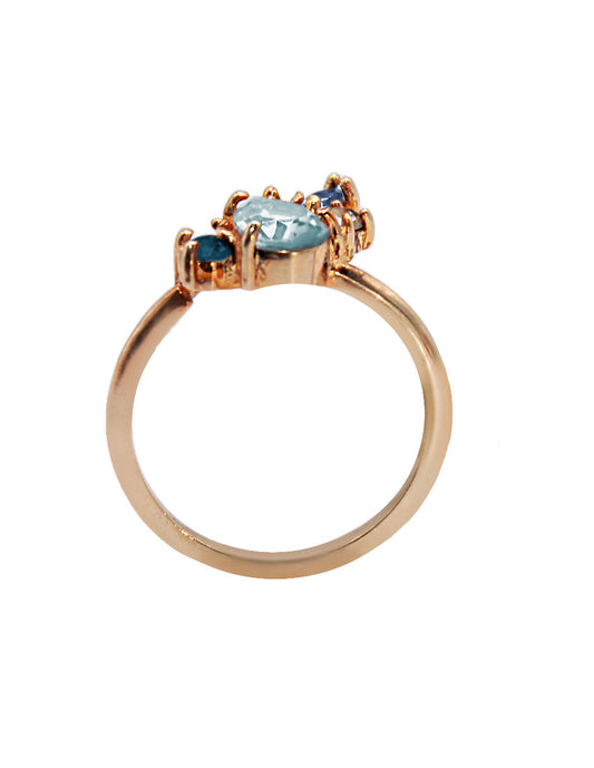 Anillo Greta Topacio Azul
