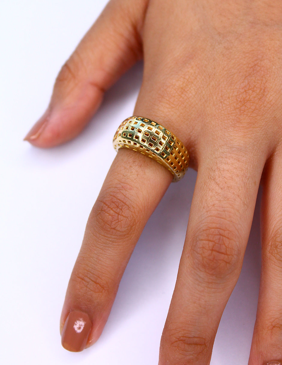 Anillo Red plata Sancjewelry