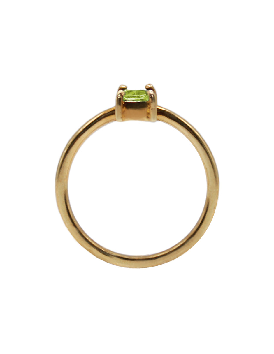 Anillo Sara Con Peridoto