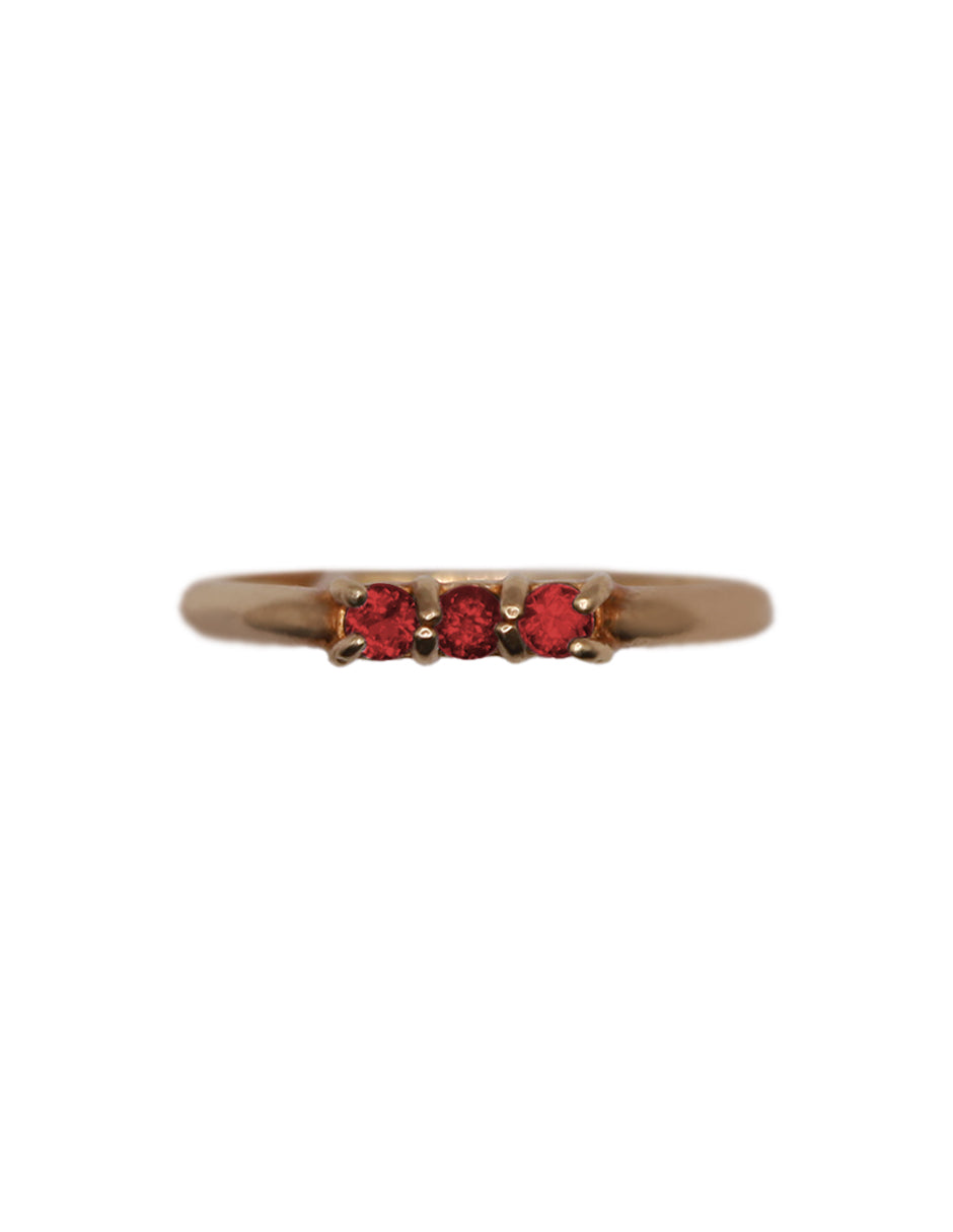 Anillo Yusa piedras naturales Sancjewelry