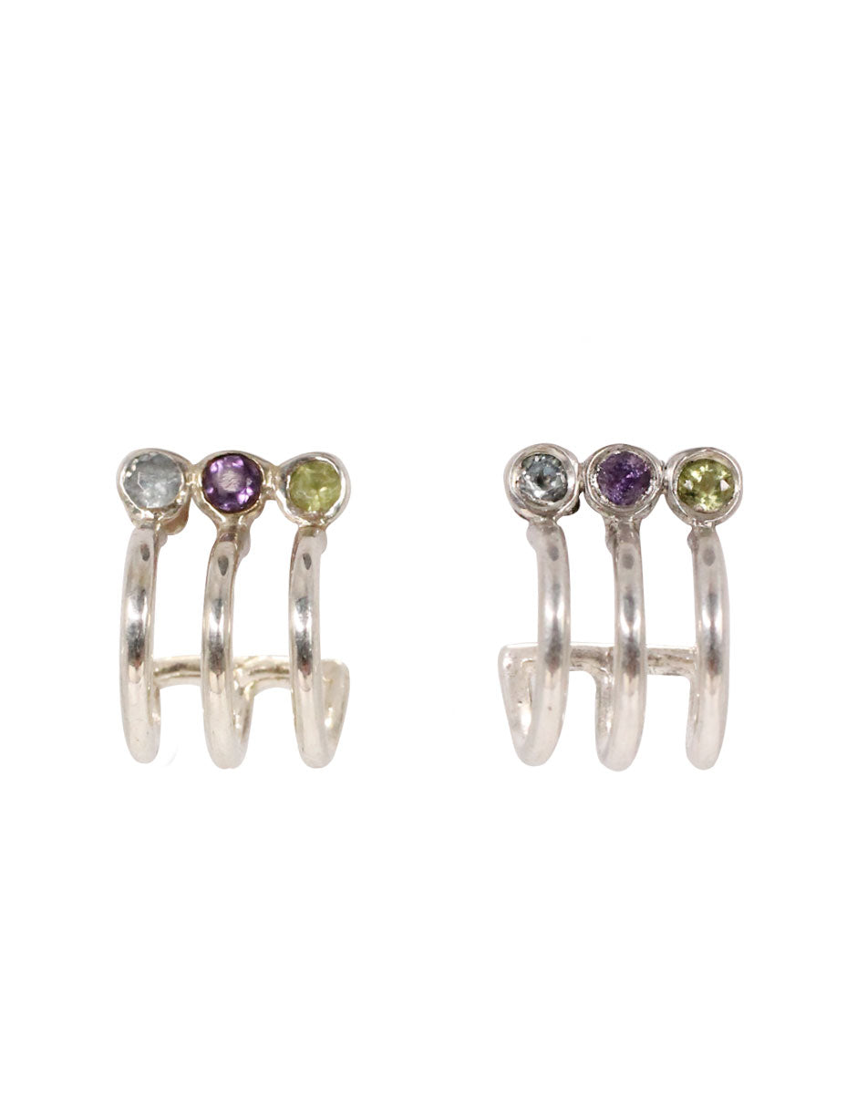 Arracadas con turmalinas Sanc Jewelry