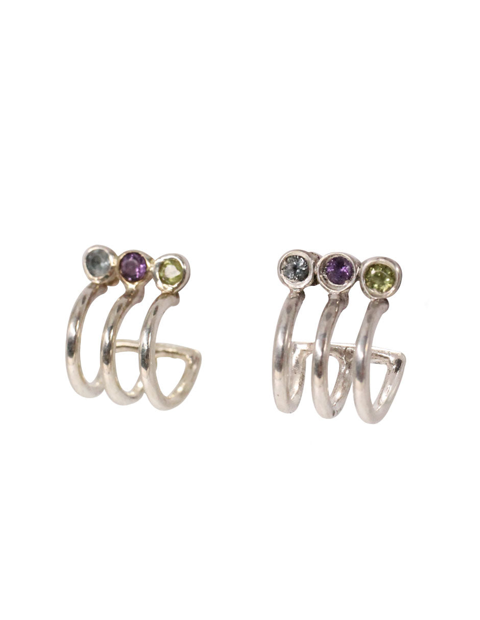 Arracadas con turmalinas Sanc Jewelry