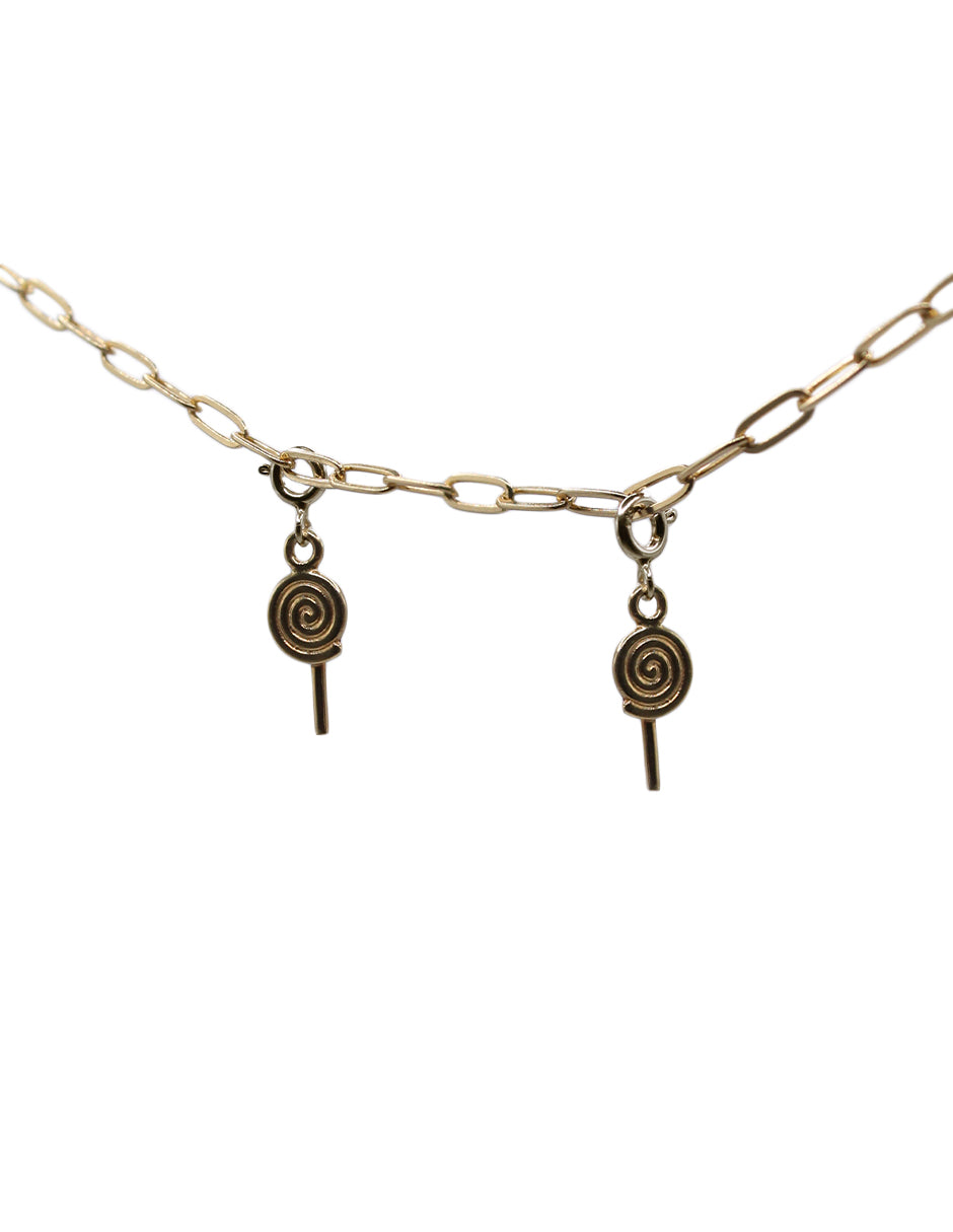 Charm Paleta con Broche plata Sancjewelry