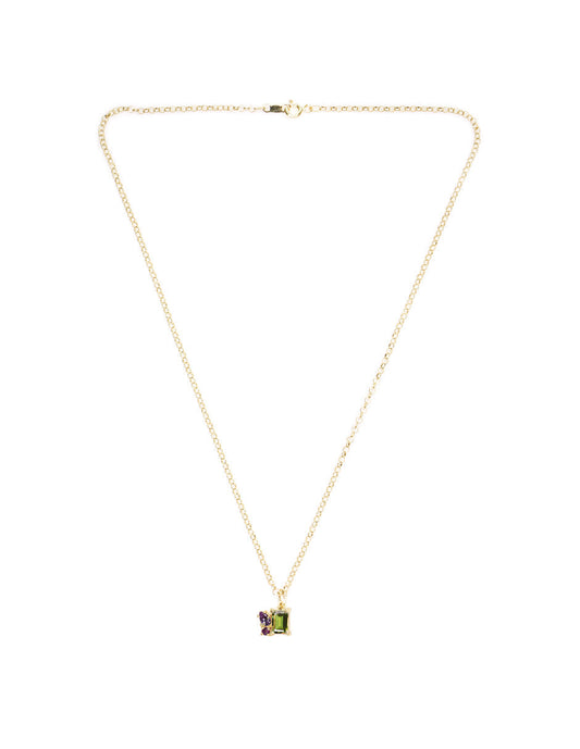 Collar Ara peridoto plata Sancjewelry