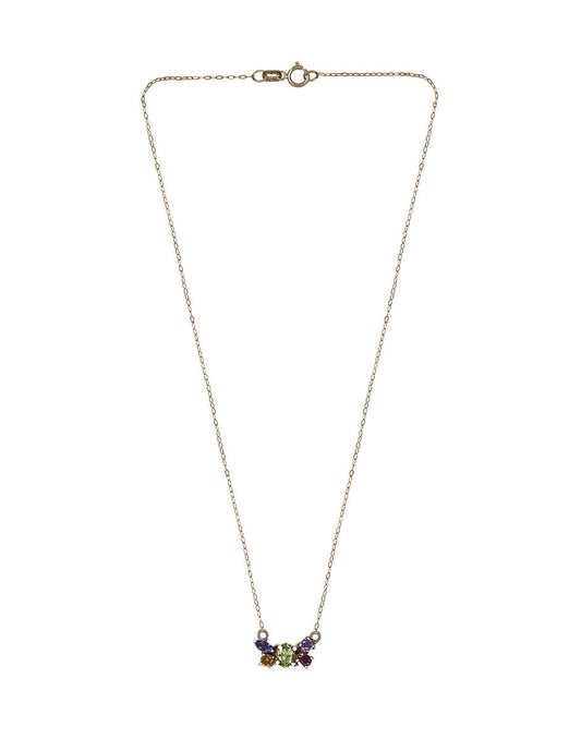 Collar Isadora peridoto oro Sancjewelry