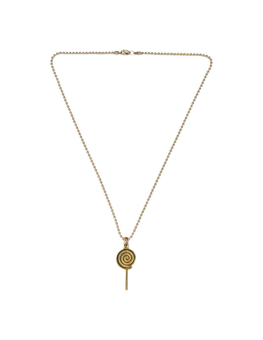 Collar Paleta plata Sancjewelry