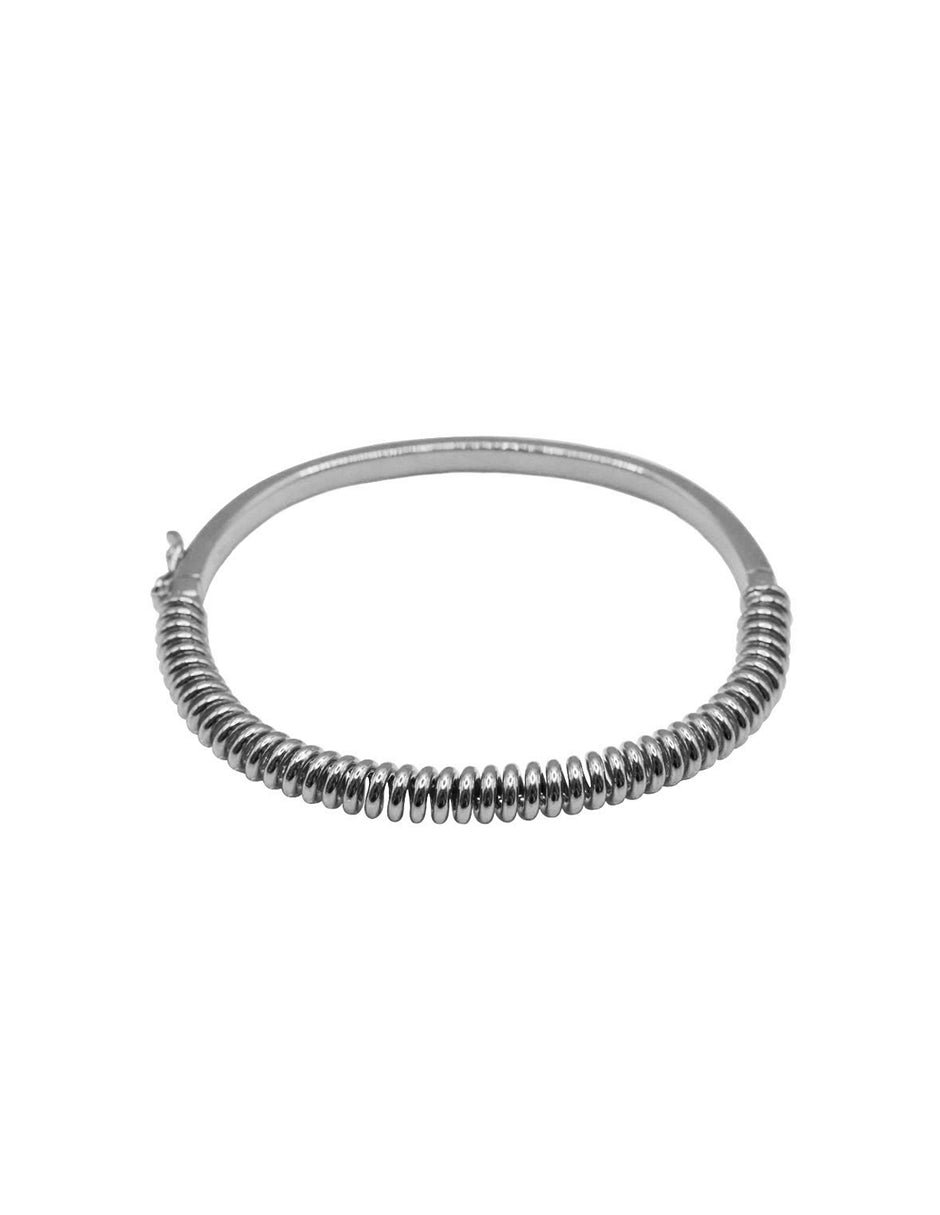 Pulsera Espiral v2 plata Sancjewelry