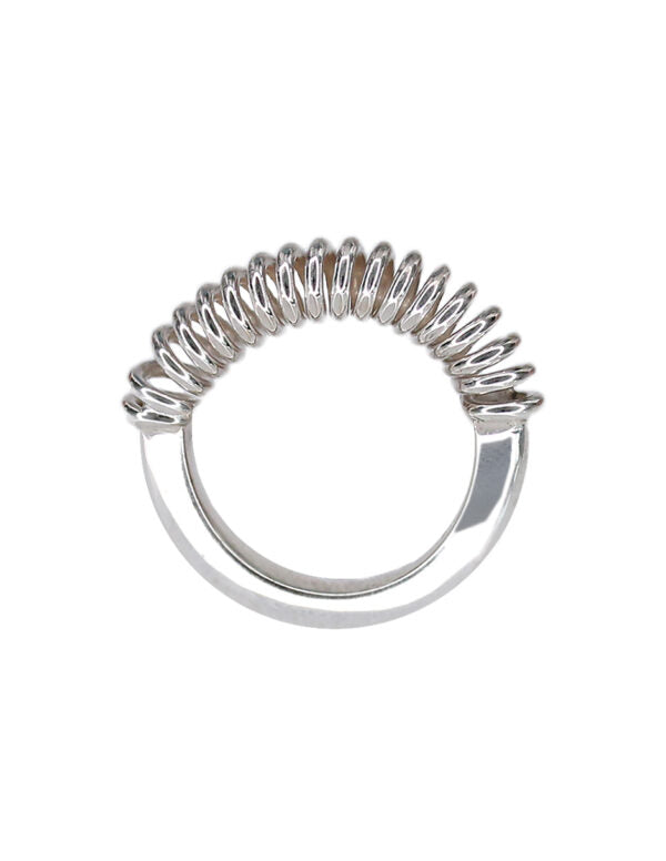 Anillo Espiral elaborado en plata .925 Sancjewelry
