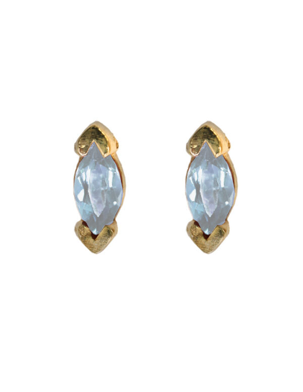 Aretes Marquiz Topacio Azul