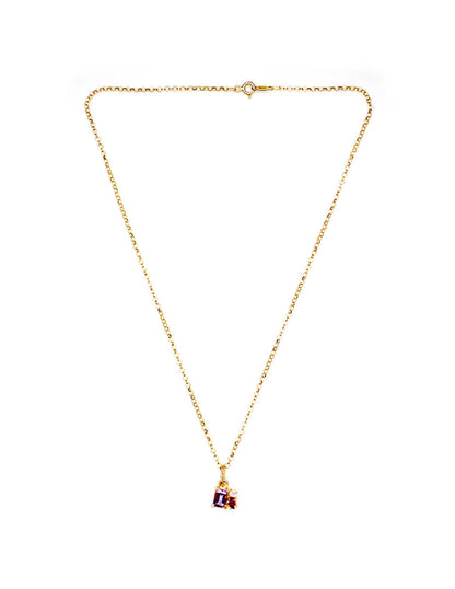 Collar Ara Amatista plata Sancjewelry