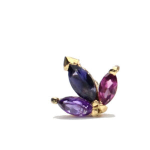 Piercing Flor Oro