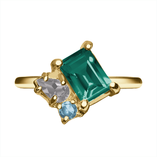 Anillo Ara Oro 14K [Personalizado]