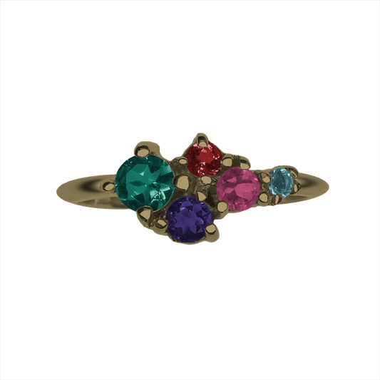 Anillo Lorena Plata .925 [Personalizado]