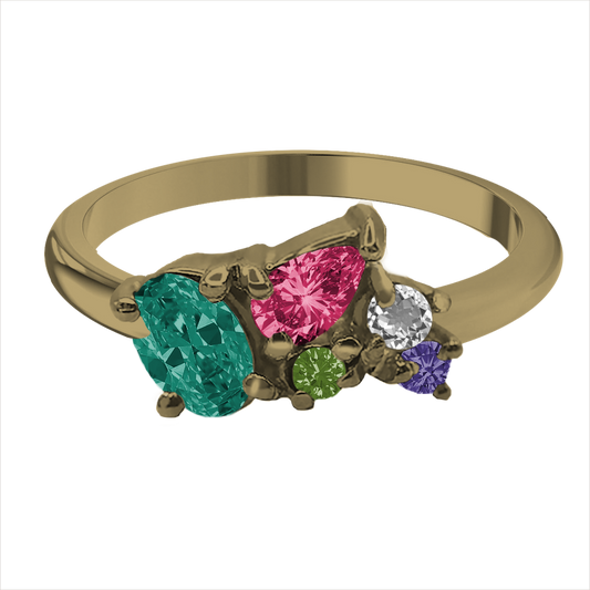 Anillo Fernanda Plata .925 [Personalizado]