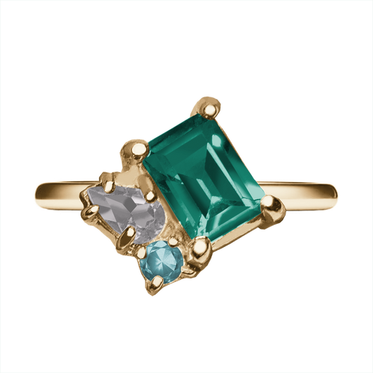 Anillo Ara Oro 14K [Personalizado]