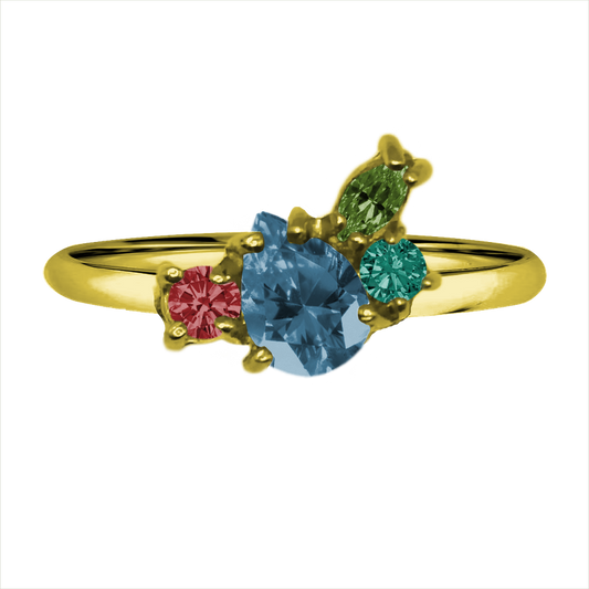 Anillo Greta Oro 14K [Personalizado]