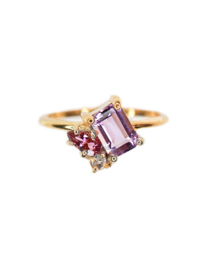 Anillo Ara piedras naturales Sancjewelry