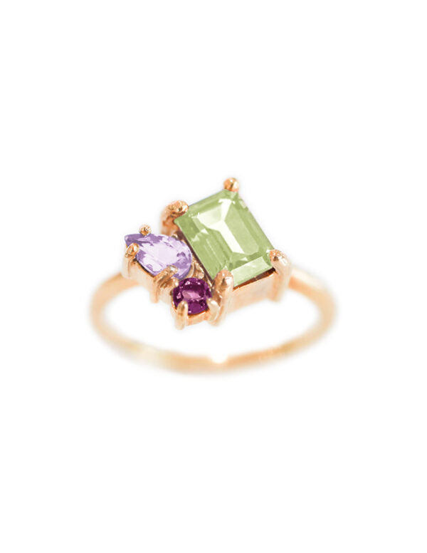 Anillo Ara Peridoto