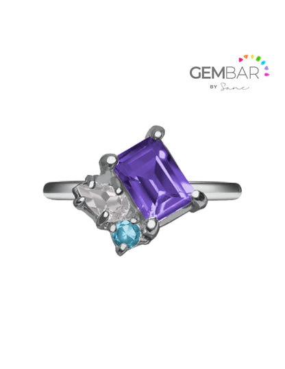 Anillo Ara Plata [Personalizado] Sancjewelry