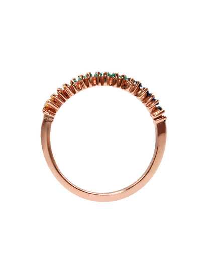 Anillo Oro Baguette Zafiros Sancjewelry