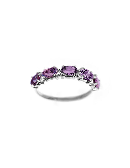 Anillo Bea amatista Sancjewelry