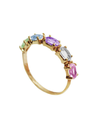 Anillo Bea Rainbow Sancjewelry
