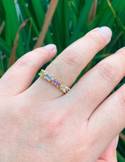 Anillo Bea Rainbow Sancjewelry