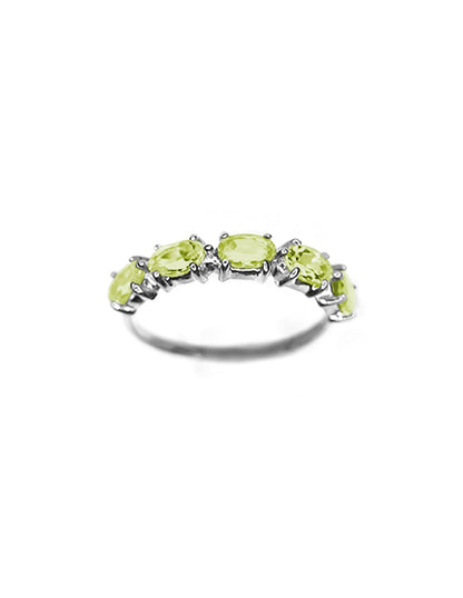 Anillo Bea peridoto Sancjewelry