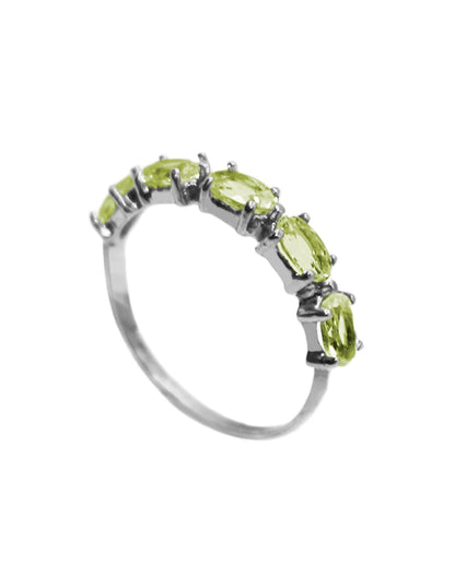 Anillo Bea peridoto Sancjewelry