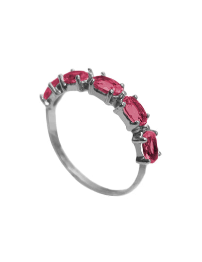 Anillo Bea rodolita Sancjewelry
