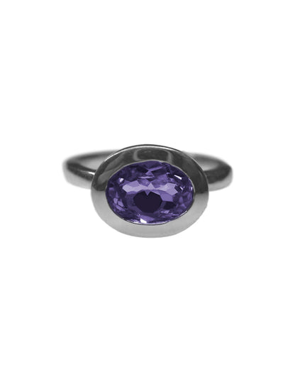 Anillo Bere amatista Sancjewelry