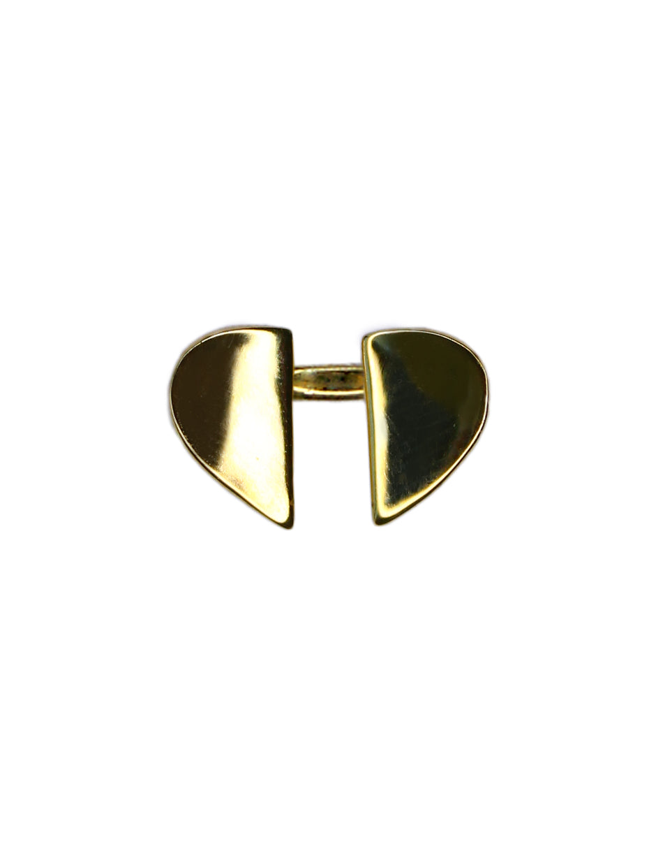 Anillo Corazón Partido SancJewelry