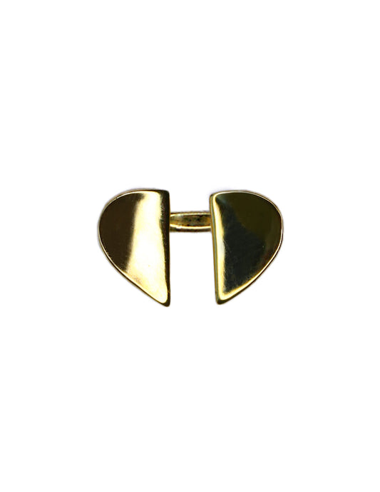 Anillo Corazón Partido SancJewelry