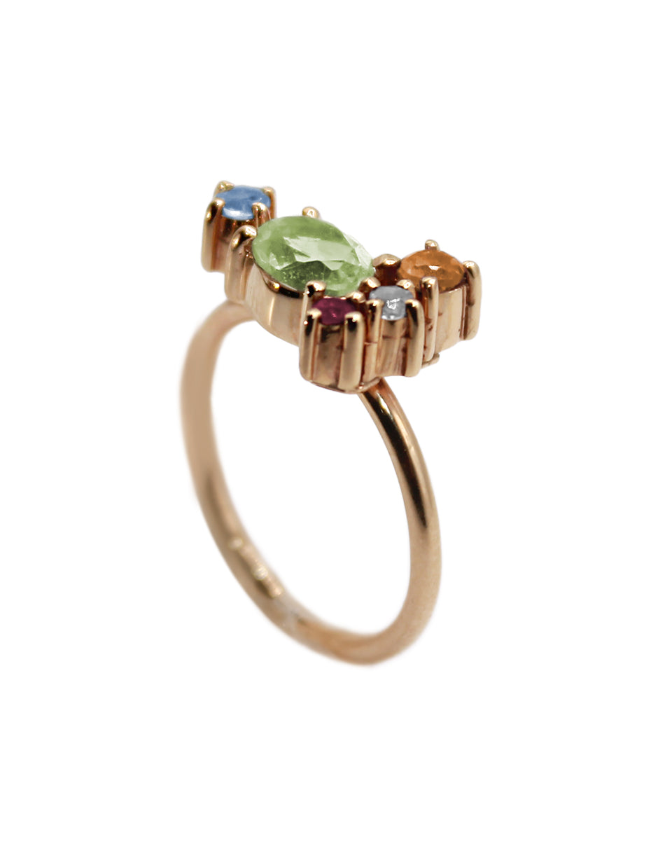 Anillo Daniela Peridoto SancJewelry