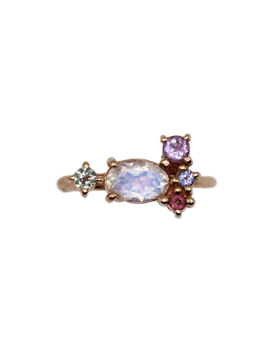 Anillo Moonstone Modelo Daniela