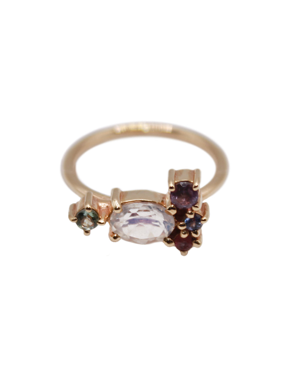 Anillo Moonstone Modelo Daniela