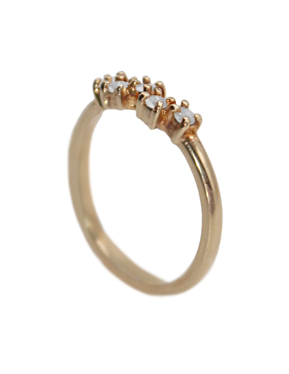 Anillo Eva Topacio Blanco SancJewelry