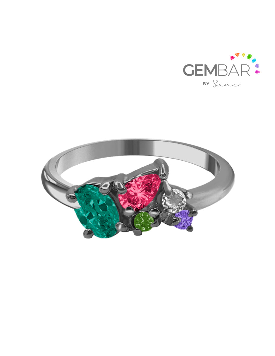 Anillo Fernanda Plata .925 [Personalizado]