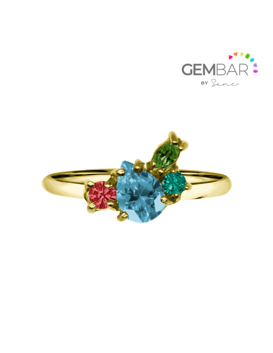 Anillo Greta Oro 14K [Personalizado]