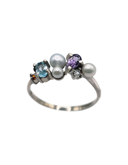 Anillo Karen plata Sancjewelry