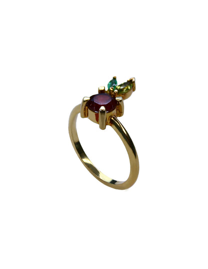 Anillo manzana SancJewelry