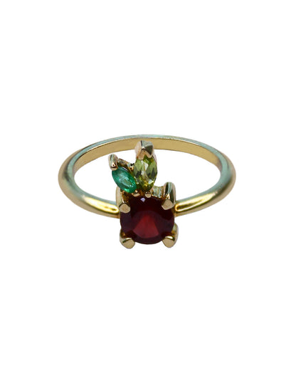 Anillo manzana SancJewelry