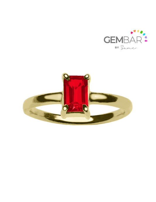 Anillo Sara Oro 14K [Personalizado]