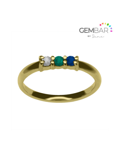 Anillo Yusa Oro personalizado Sancjewelry