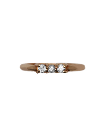 Anillo Yusa topacio blanco Sancjewelry