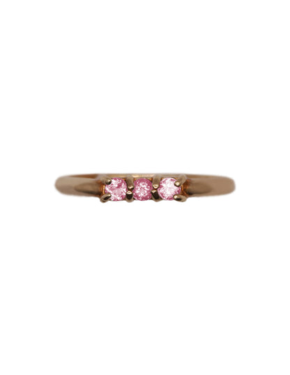 Anillo Yusa turmalina rosa Sancjewelry