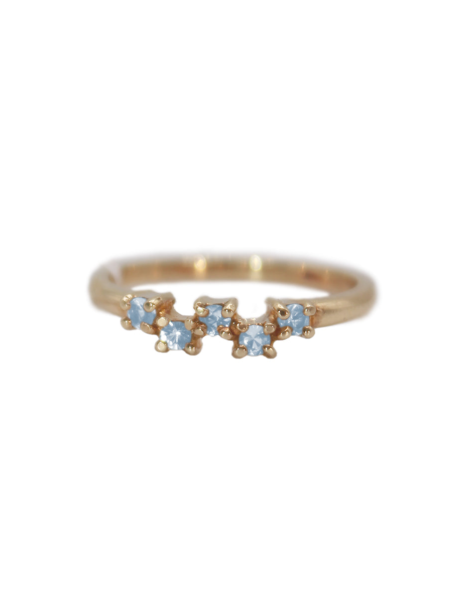 Anillo Eva con piedras naturales